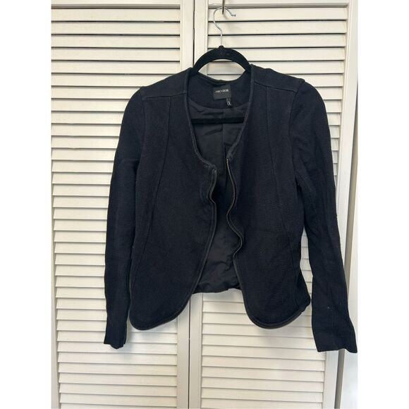 Nic Zoe Zip Front Mix Knit Jacket Zipper, Sz Small - Picture 1 of 6